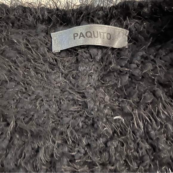 METALLIC  COLOUR BLOCK SHAGGY SWEATER BY PAQUITO - Picture 10 of 12